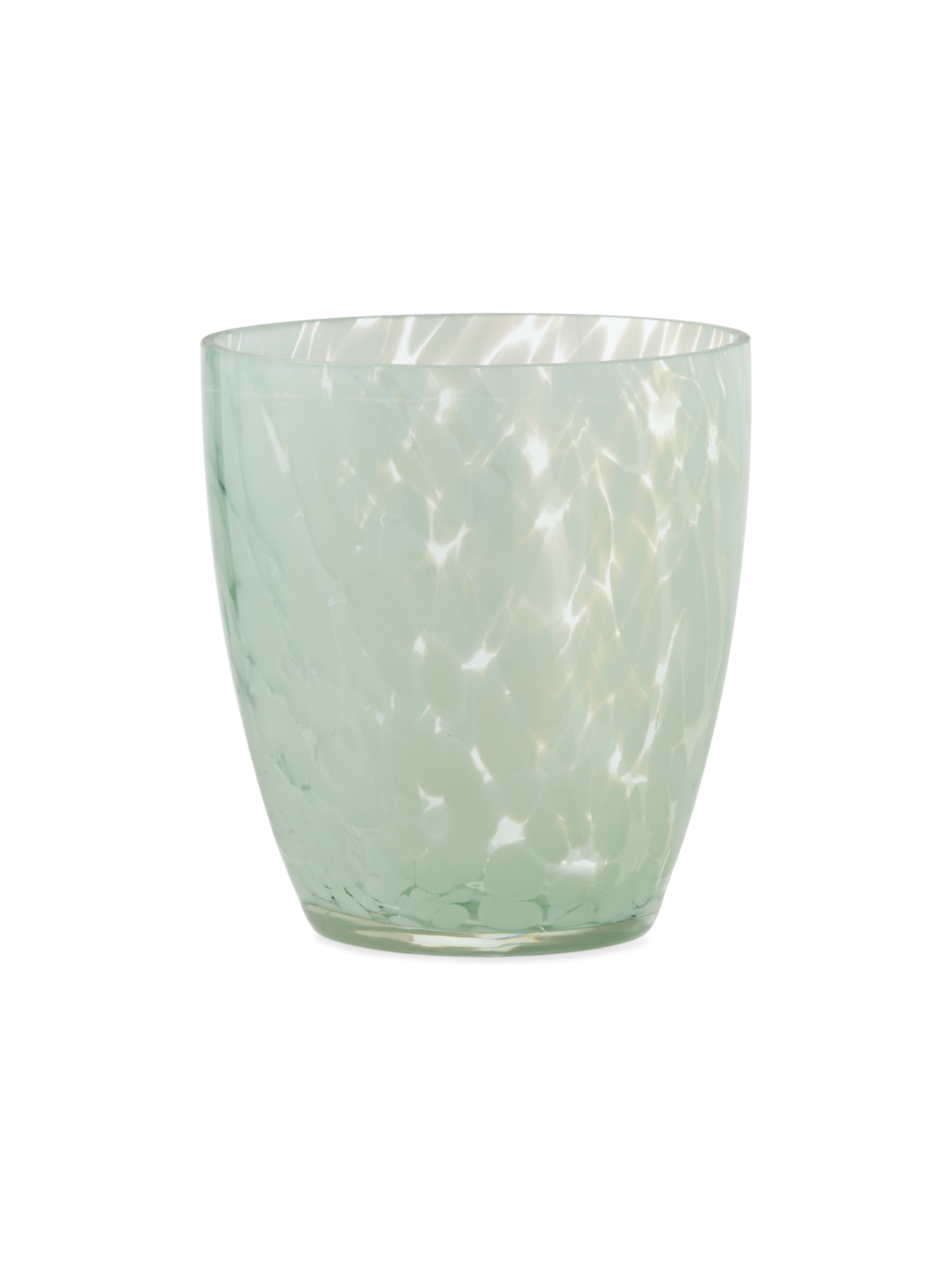 Urtepotteskjuler | Glas. Ø11 x 12,5 cm. | Light Green