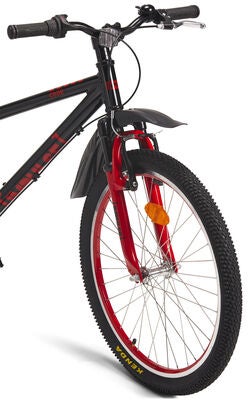 Impulse Premium Code Mountainbike 24 tommer, Black/Red