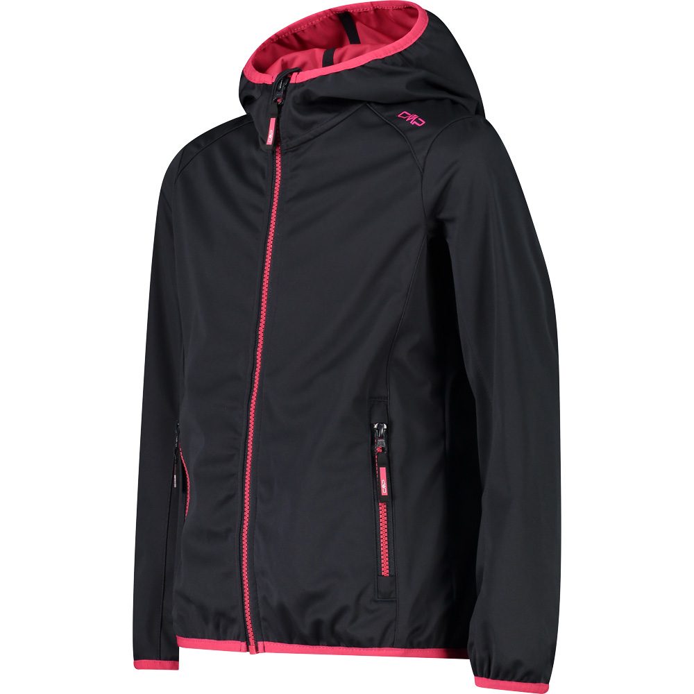 CMP Softshelljacke Kinder antracite fragola