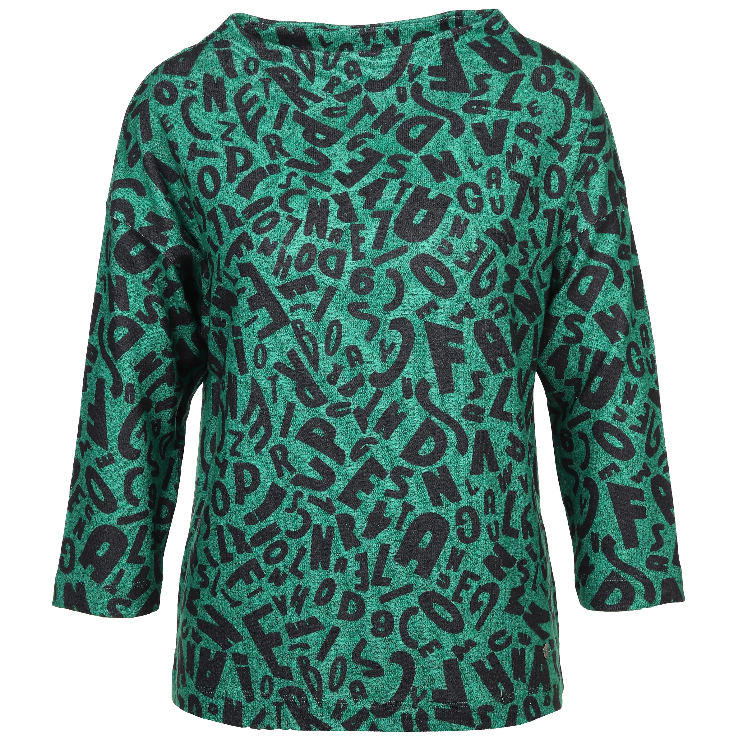 Damen Flauschshirt mit 3/4 Arm