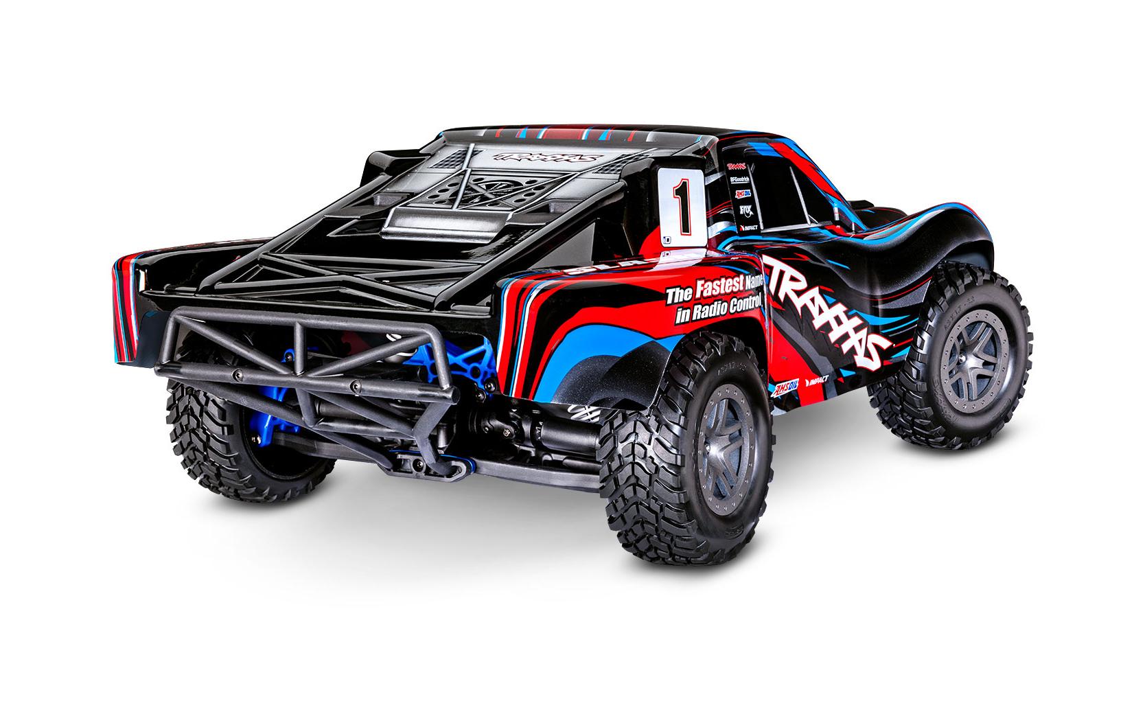 Short Course Truck Slash 4x4 BL-2s Rot, ARTR, 1:10<br>Robuster 4WD Brushless SCT