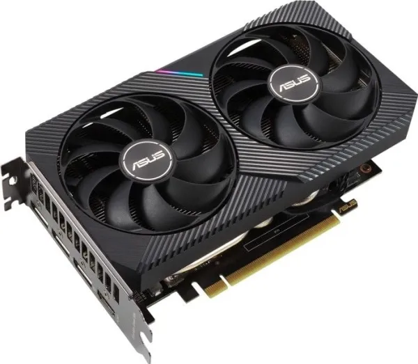 ASUS DUAL-RTX3060-O12G-V2 - OC Edition - grafikkort - GF RTX 3060 - 12 GB GDDR6 - PCIe 4.0 x16 - HDMI, 3 x DisplayPort - LHR