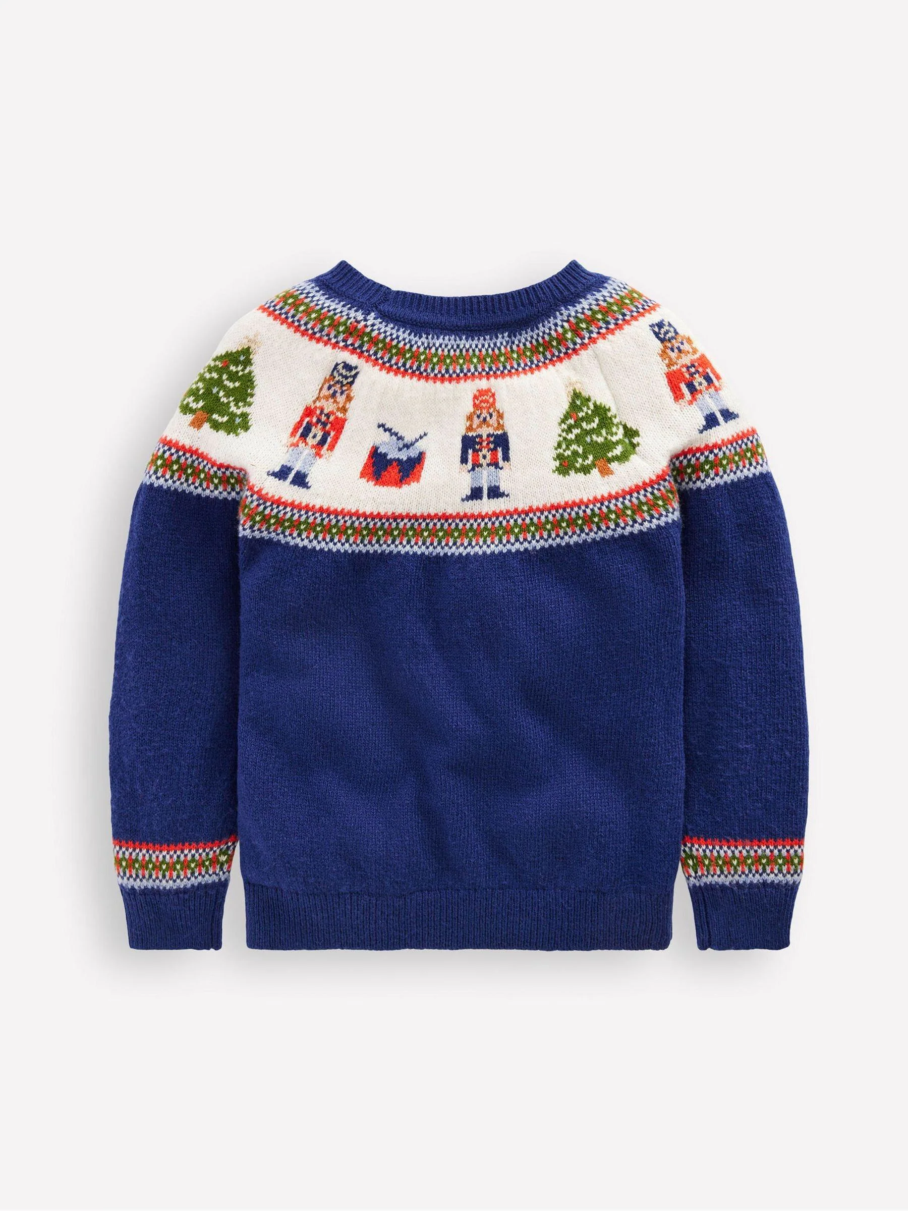 Boden Nutcracker Festive Fair Isle Jumper