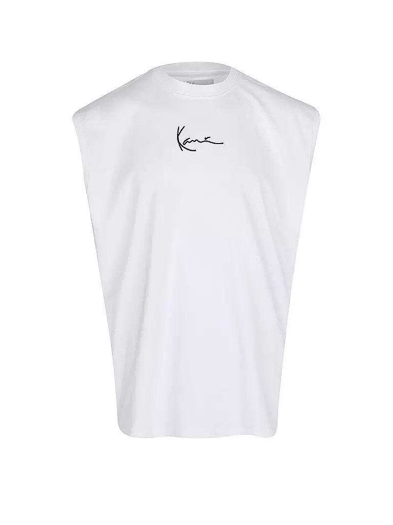 KARL KANI Tanktop weiss