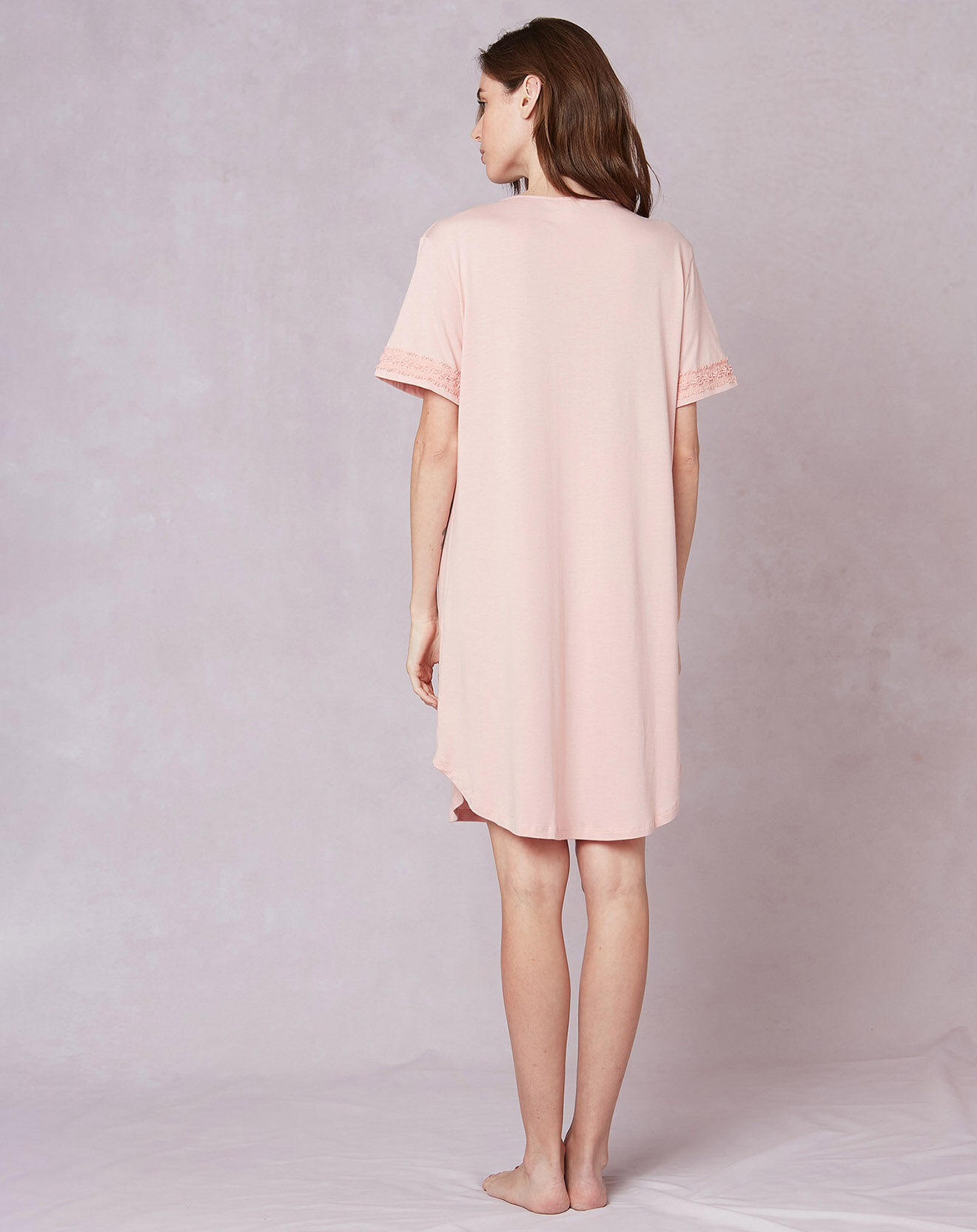 Le Chat Chemise de nuit Casamance rose