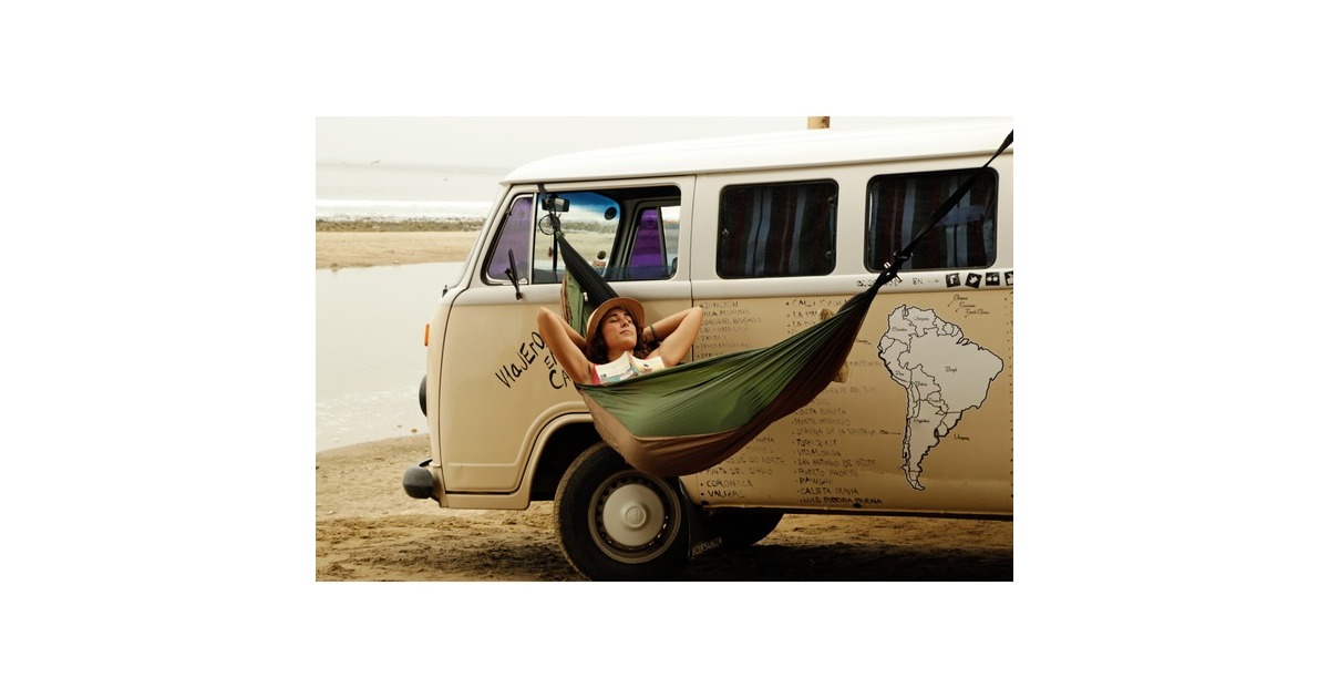 AmazonasUL Adventure Mosquito Thermo hangmat  (Groen/bruin)