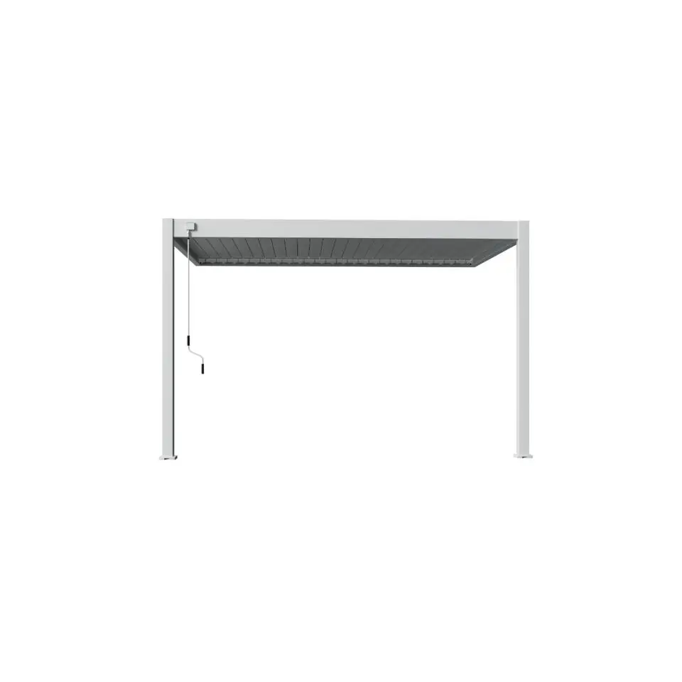 Orion Deluxe overkapping muur 300 x 360 cm wit