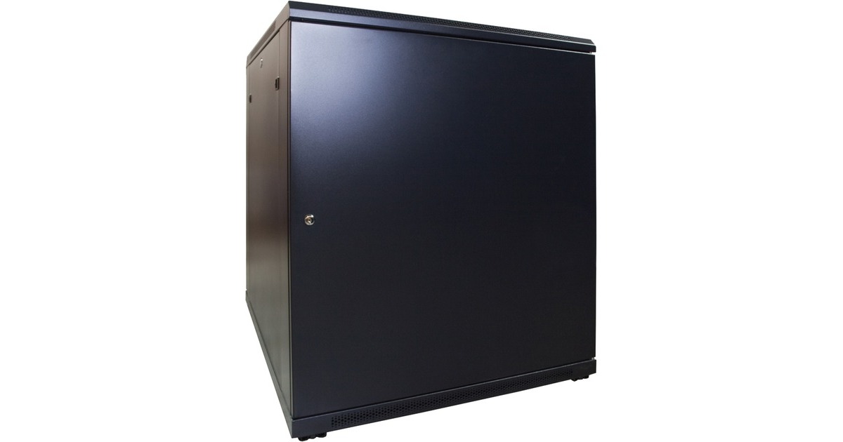 DSI18U serverkast met glazen deur - DS8018 server rack  (Zwart, 800 x 1000 x 1000mm)