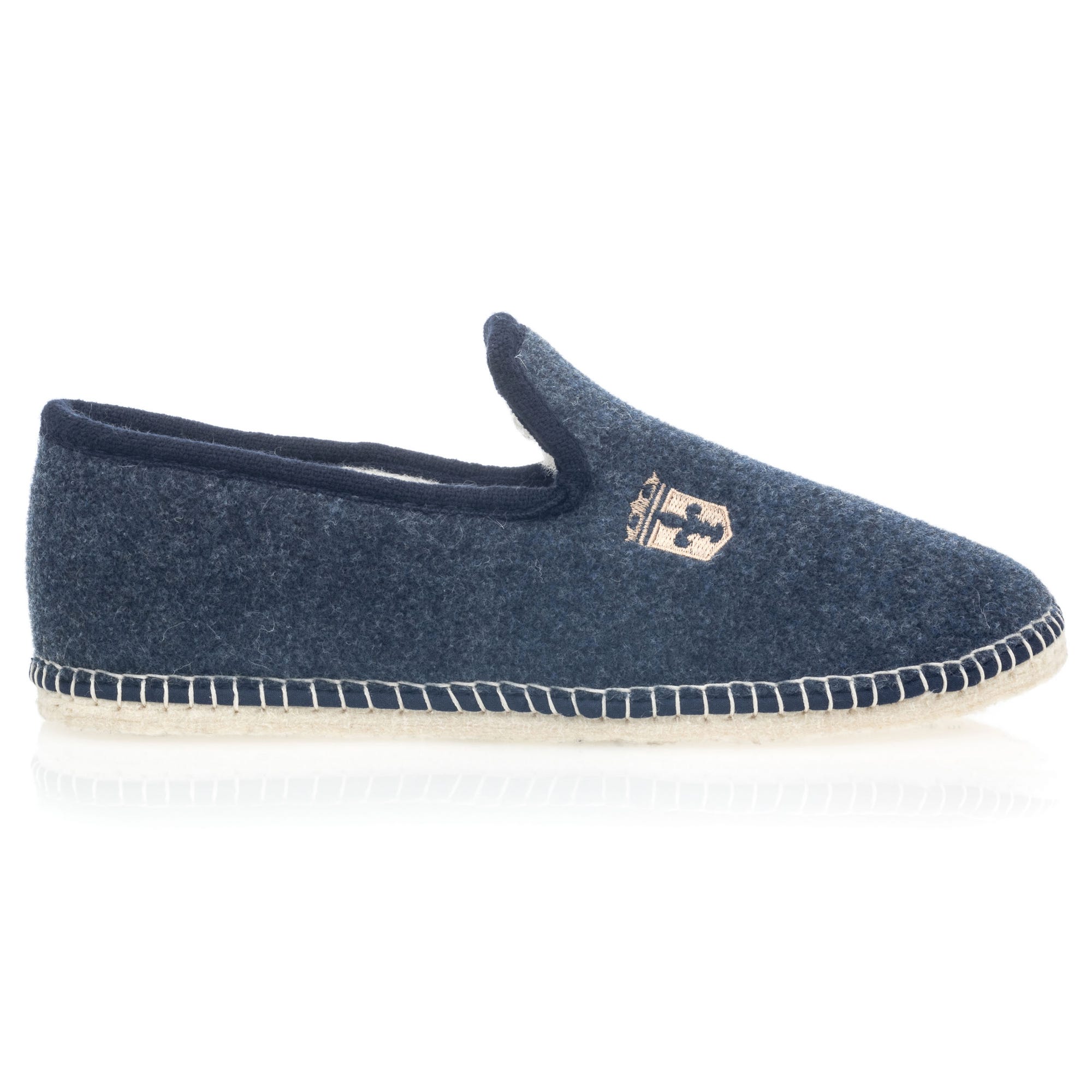 Charentaises Homme bleu