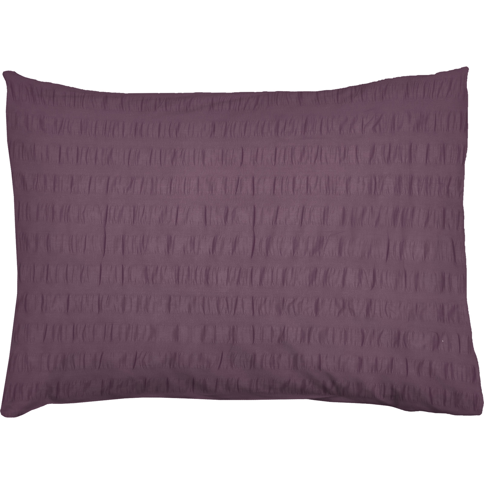 Bettwäsche Seersucker uni 200x210 Duvet Französisch, violett