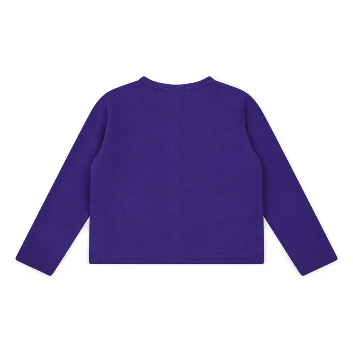 Bonton Cardigan Sœur Coton Bio | Bleu indigo
