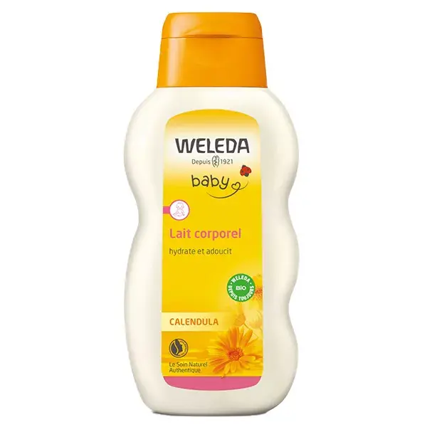 Weleda Bébé Calendula Lait Corporel Bio 200ml