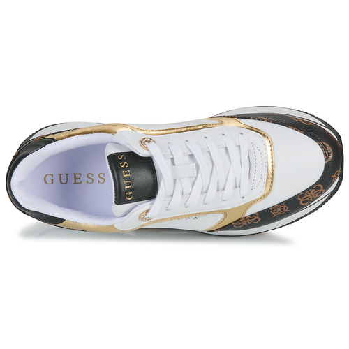 Guess - CAMRIO - Blanc / Noir / Marron