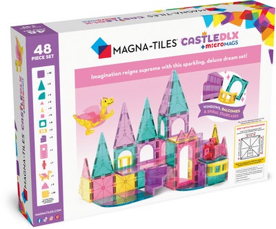 MAGNA-TILES Castle Deluxe Byggesett 48 Deler