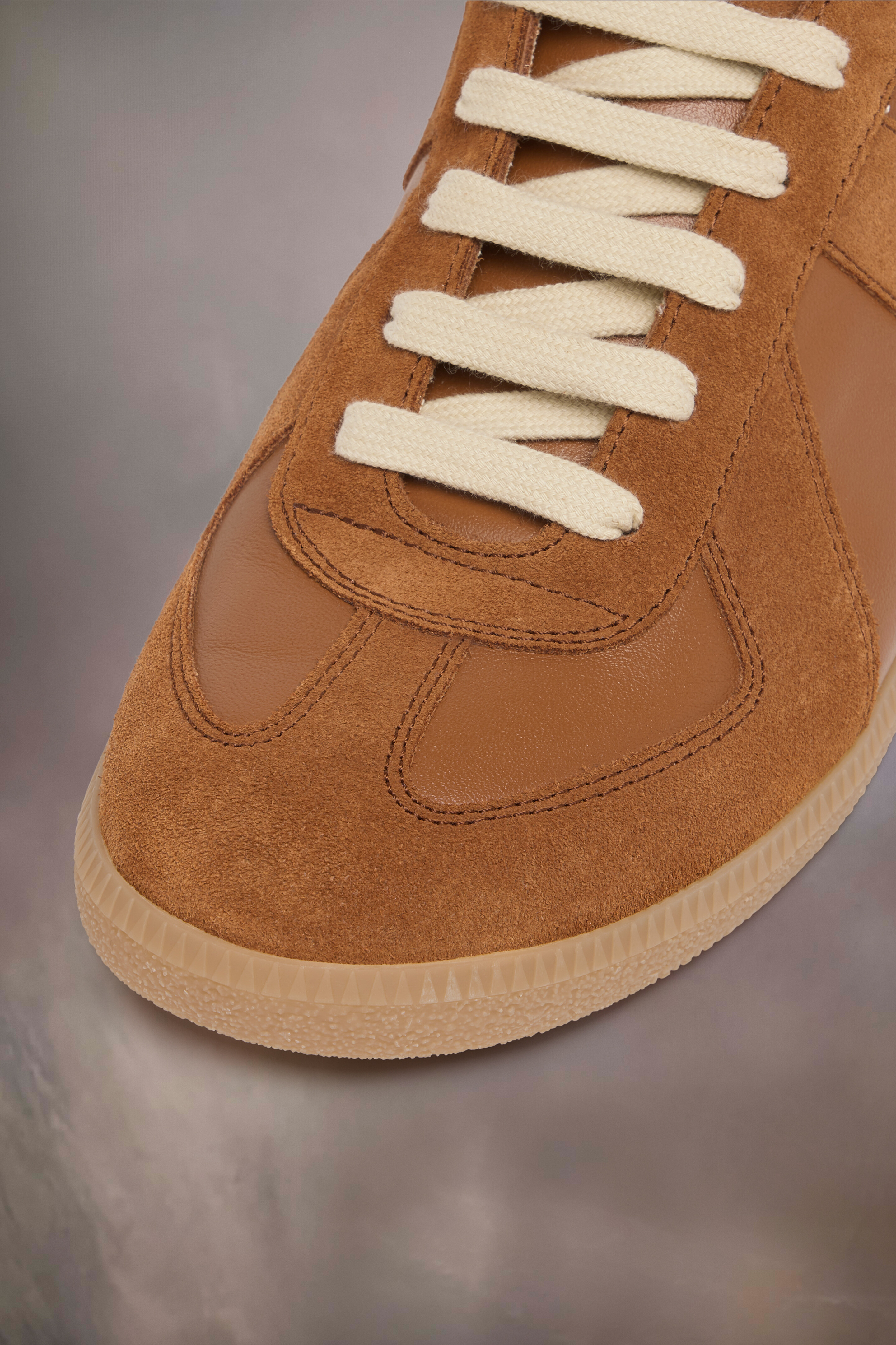 Sneakers Replica en cuir pour femme Brun clair