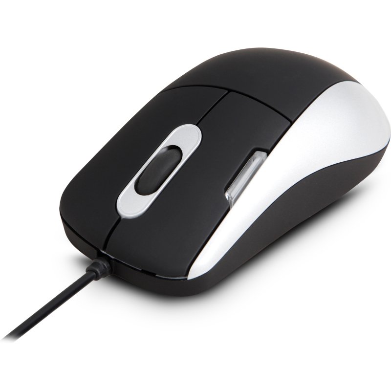 Urban Factory Desktop Silk Mouse souris Bureau Ambidextre USB Type-A Optique 800 DPI
