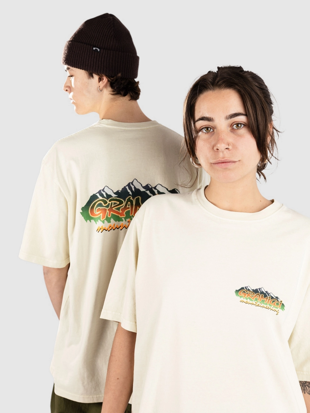 Gramicci Mountaineering T-Shirt natural pigment