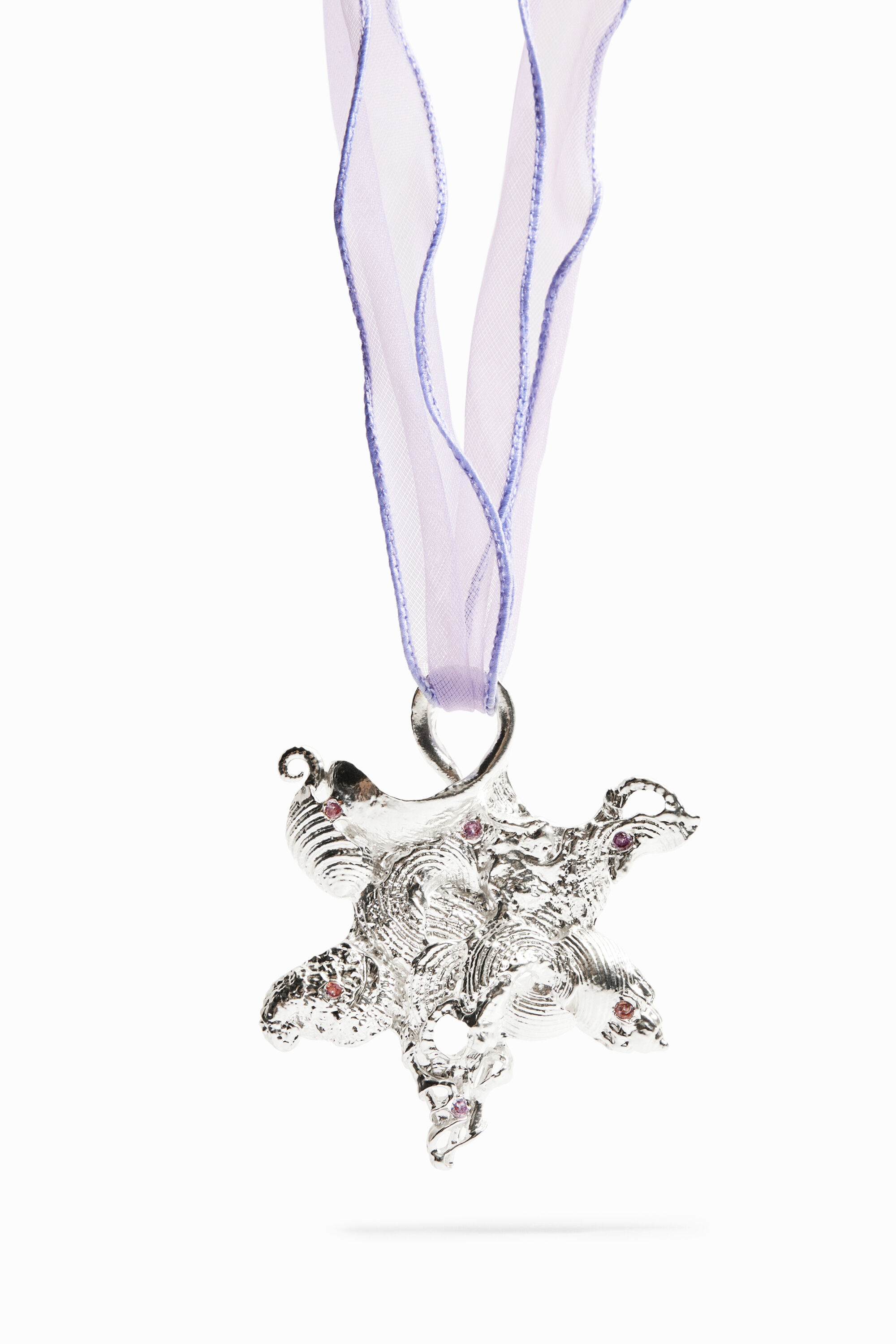 Pendentif étoile plaqué argent Zalio
