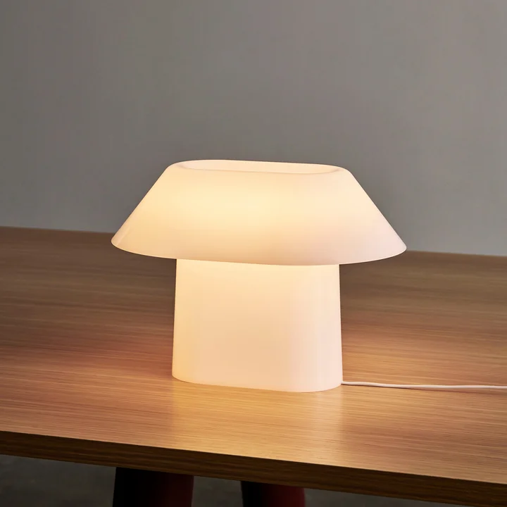 HAY - Drome LED-Tischleuchte, opalweiss