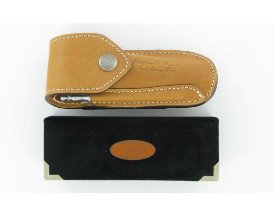 Laguiole Sport Damas Corne Blonde Couteau de Poche - Laguiole par Fontenille Pataud