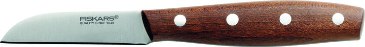 Fiskars Norr urtekniv 7 cm. Brun
