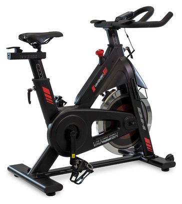 Vélo Indoor BH Vanquish Cycling - Roue d'inertie 20kg - Frein à friction - Poids max 150kg