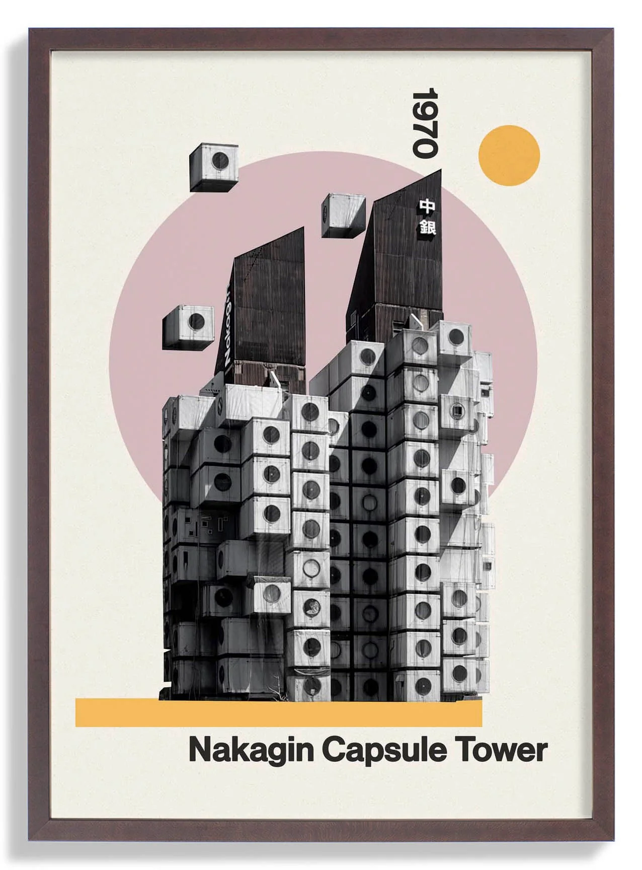 Nakagin Capsule Tower von Nico Tracey