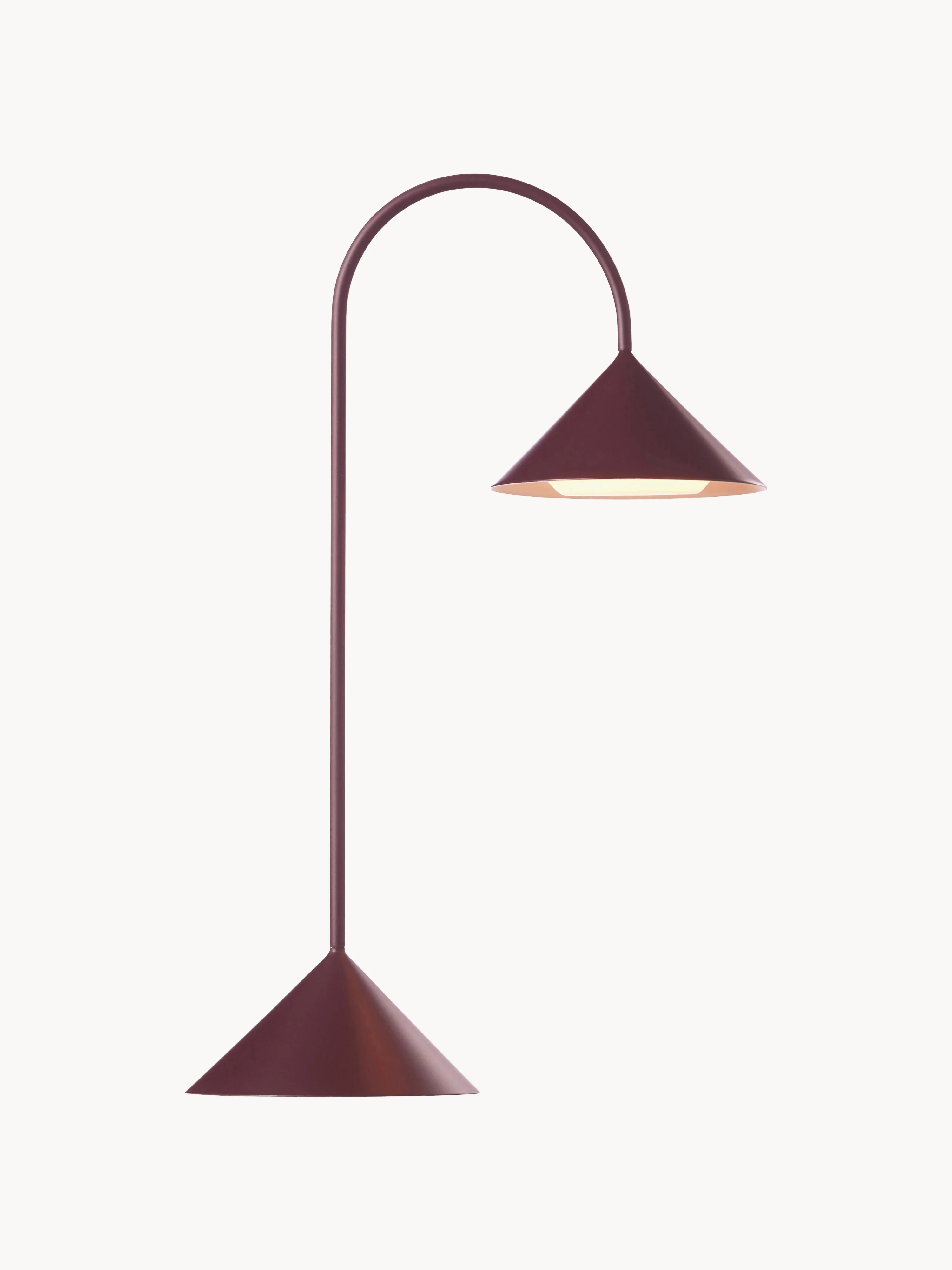 Draagbare outdoor LED-tafellamp Grasp, dimbaar