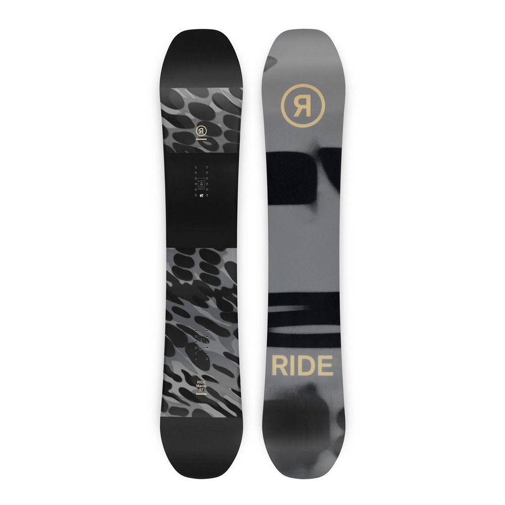 Ride MANIC - Snowboard all mountain Homme black/grey
