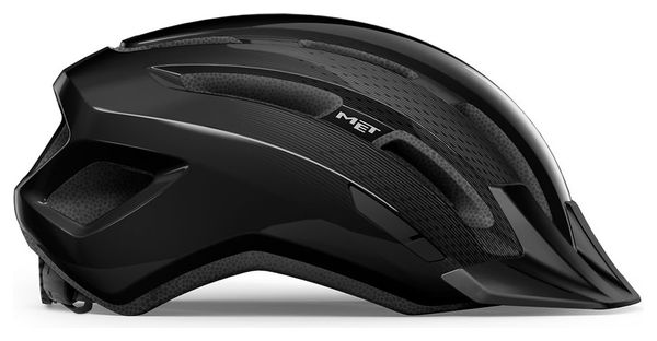 Casque Met Downtown Noir Brillant