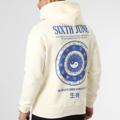 Sweat Capuche M23321PSW Blanc Cassé
