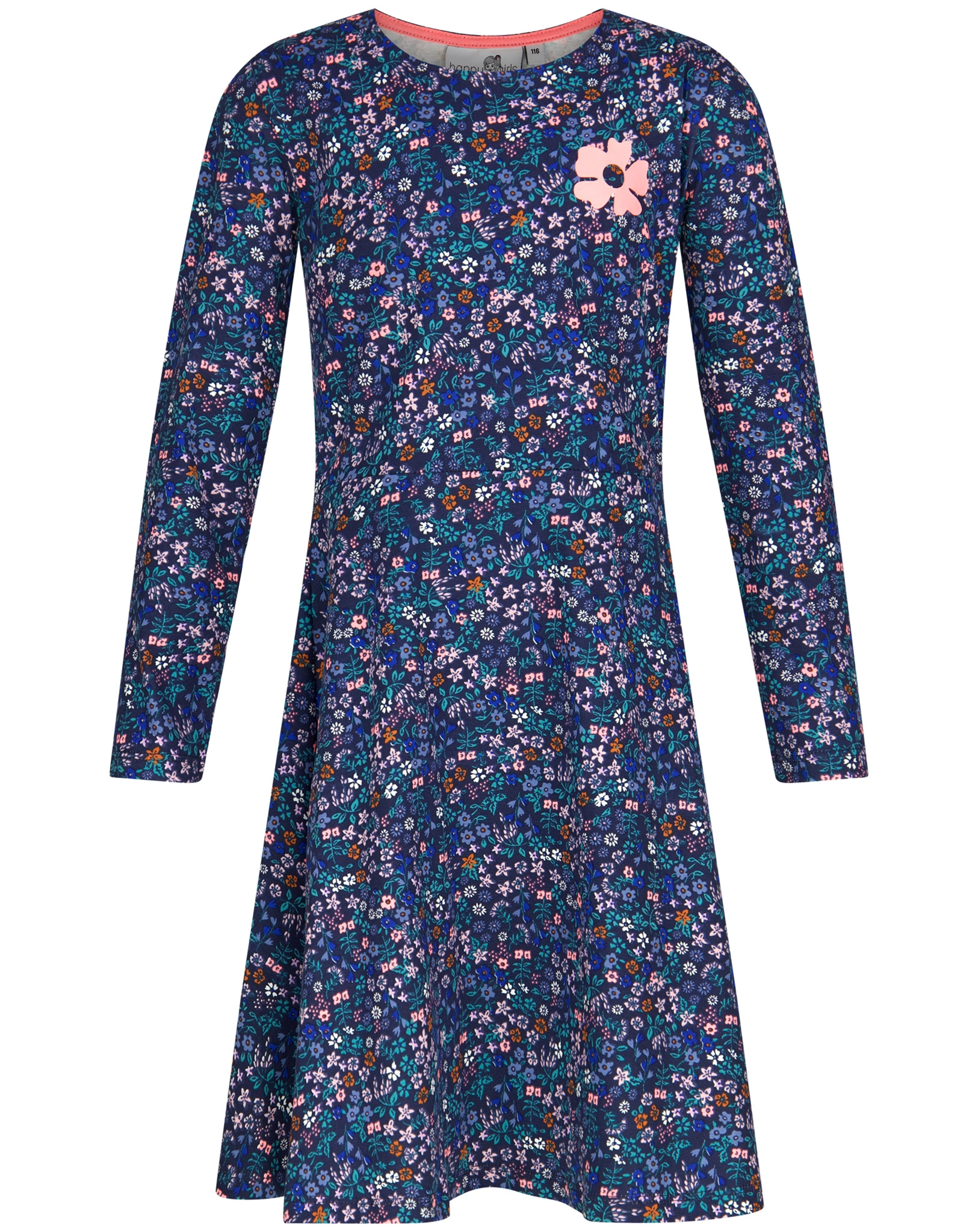 Langarmkleid MILLEFLEUR in navy