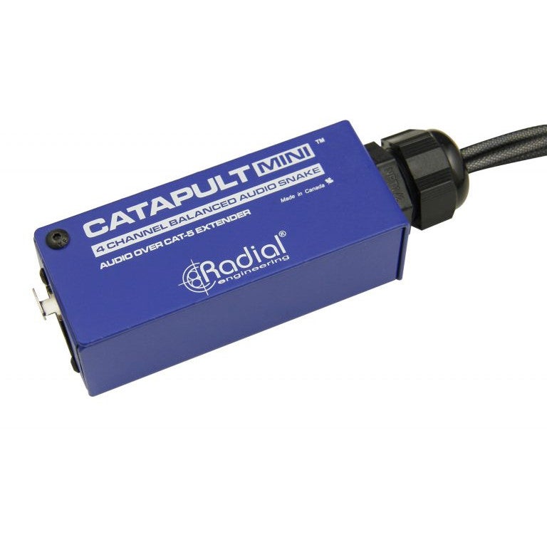 Radial Catapult Mini TX audio converter analoog naar Cat 5