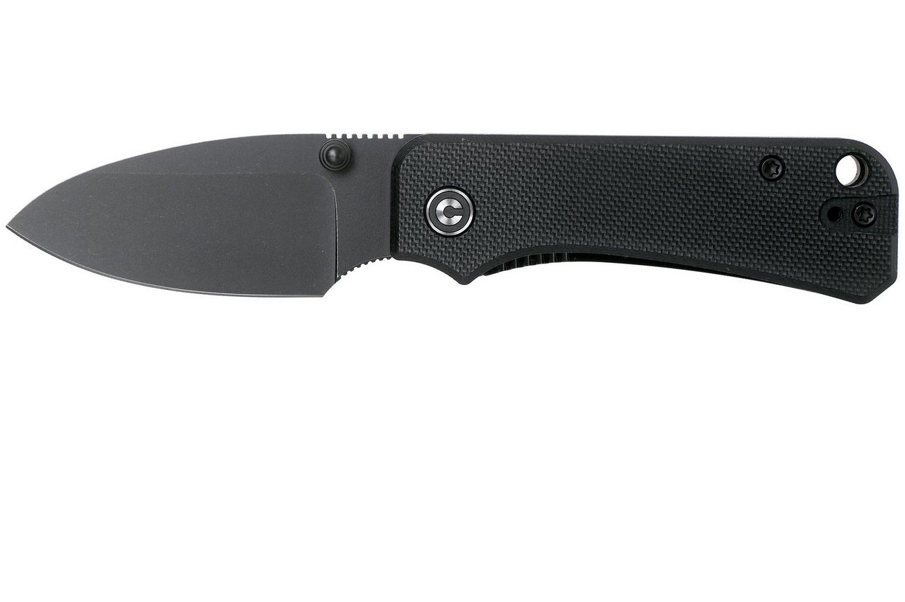Civivi Baby Banter C19068S-2 Black G10, Black Stonewashed zakmes, Ben Petersen design