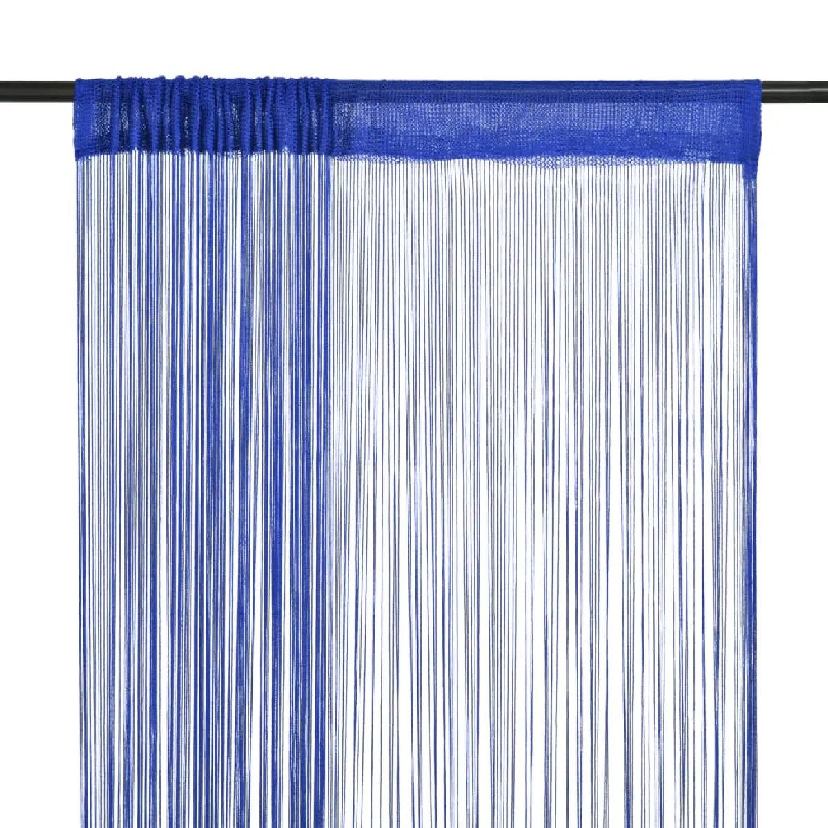 vidaXL Rideau en Fils Bleu