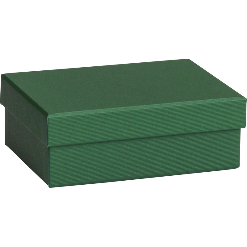 Stewo Geschenkschachtel One Colour, 120 x 165 x 60 mm, dunkelgrün, 1 Stück