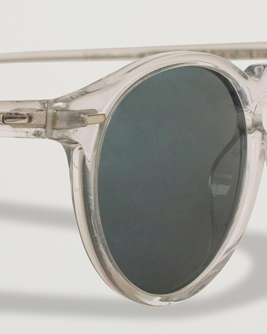 Oliver Peoples Gregory Peck Sunglasses Crystal/Indigo Photochromic