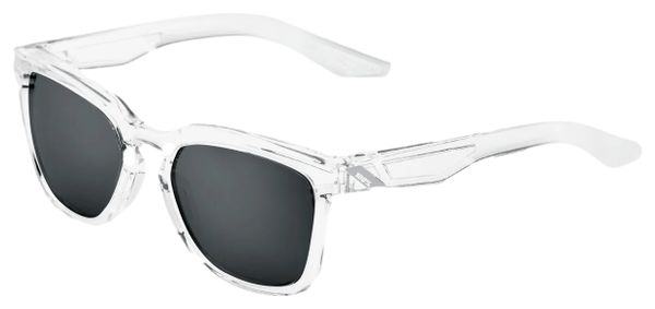 Lunettes 100% Hudson Transparent - Lentilles Miroir Noir