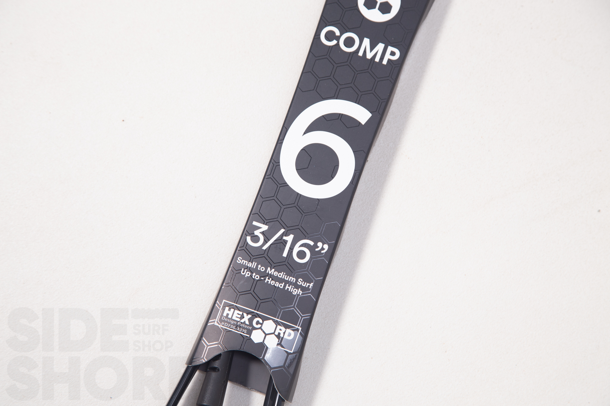 Channel Islands Hex Comp Leash 6'0 - 3/16