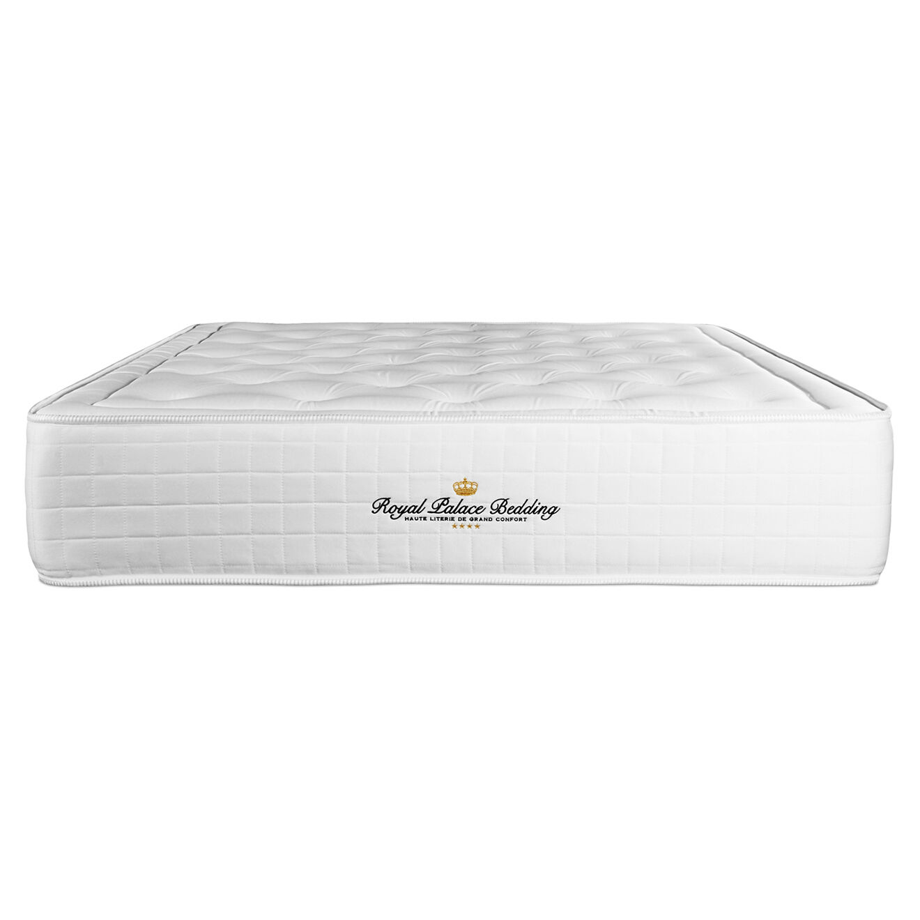 Royal Palace Bedding Ensemble matelas à mémoire de forme & sommier Buckingham noir - 180x200 cm