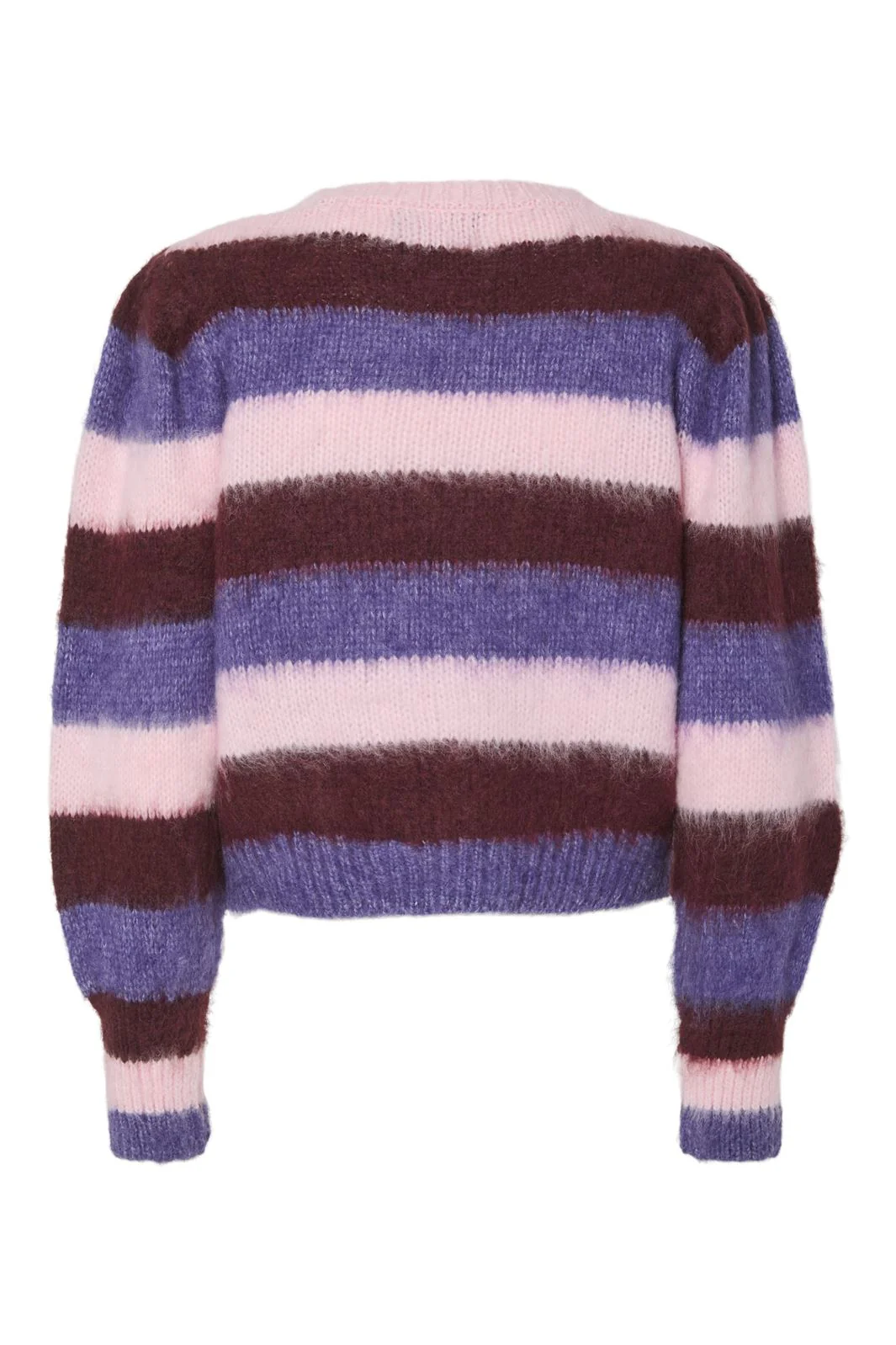 Pieces Pcficca Ls Short Knit Fsy 4748833 pink a boo tawny port ultra violet