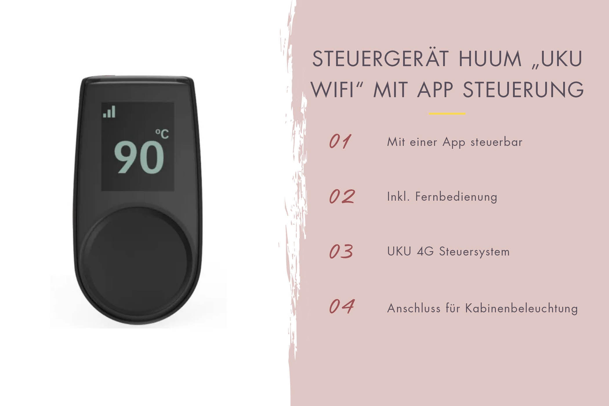 Karibu Sparset Bio-Saunaofen 9 kw + Steuergerät huum 