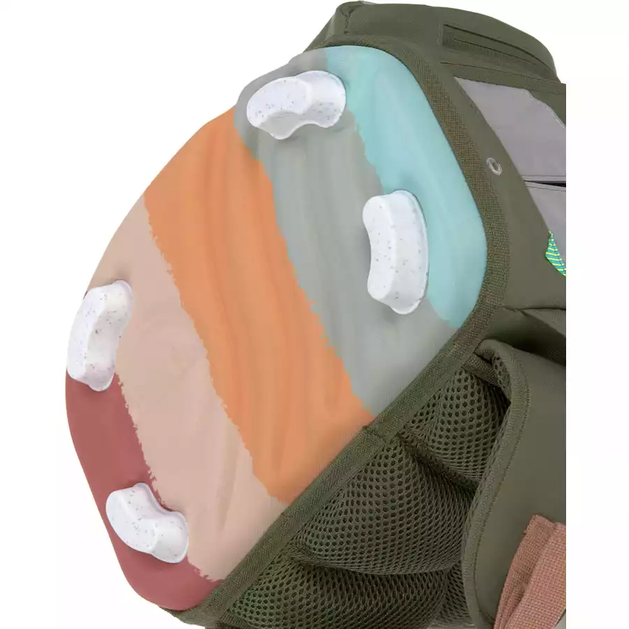 LÄSSIG Schulranzen-Set 7-tlg. Boxy Unique olive
