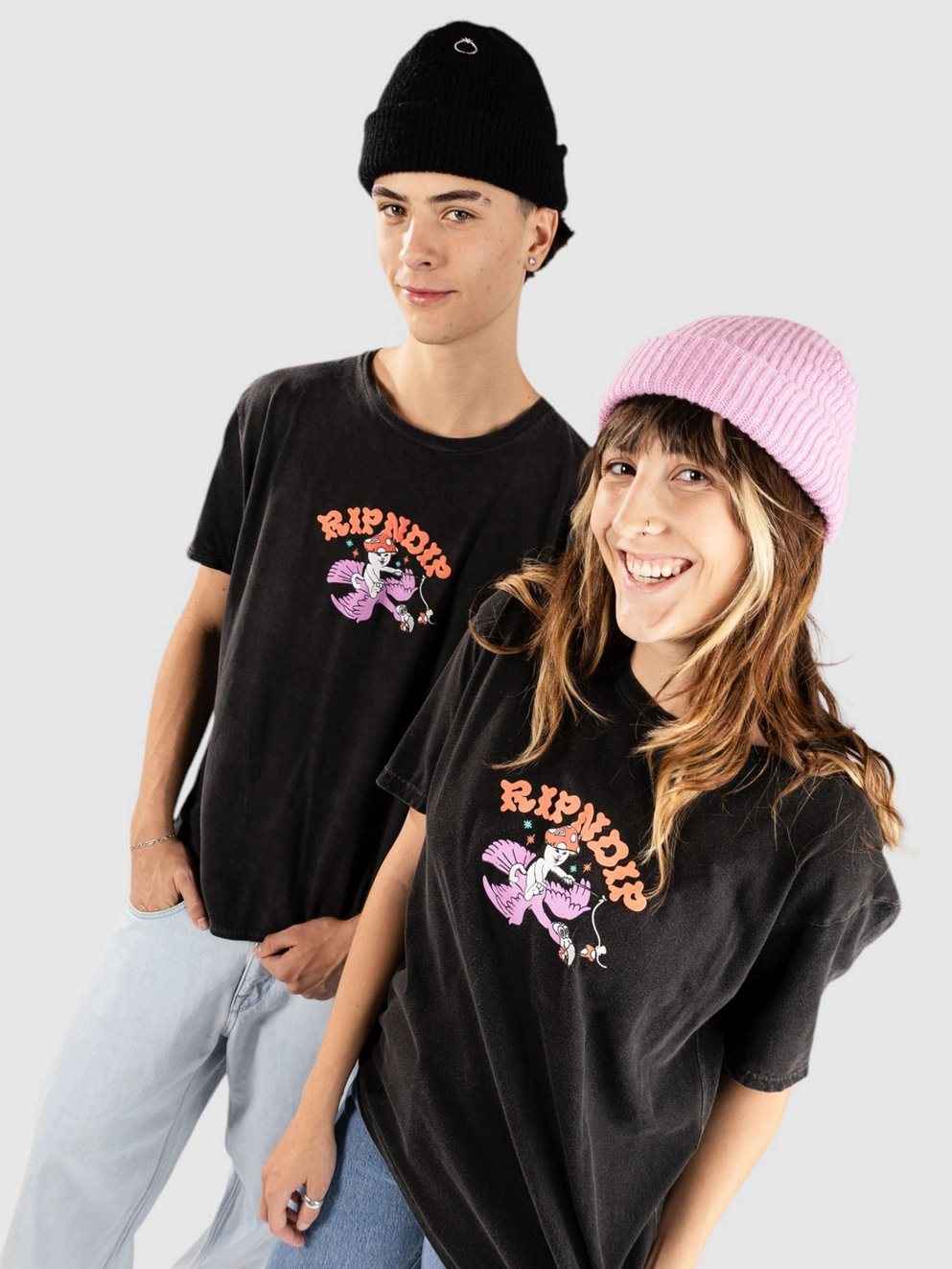 RIPNDIP Take A Trip T-Shirt black wash