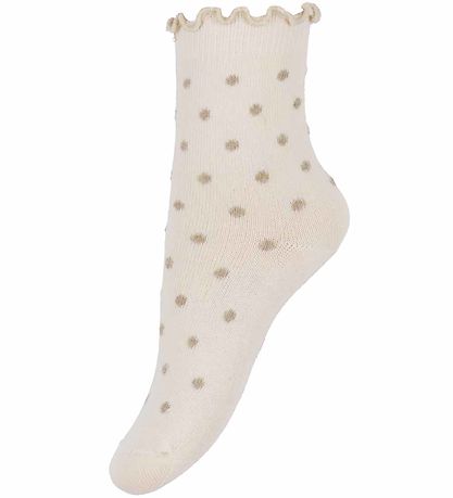 Minymo Socken - 2er-Pack - Einfach Taupe