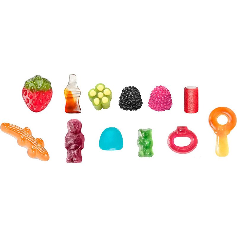 Bonbons World Mix Haribo - Boîte de 900 g