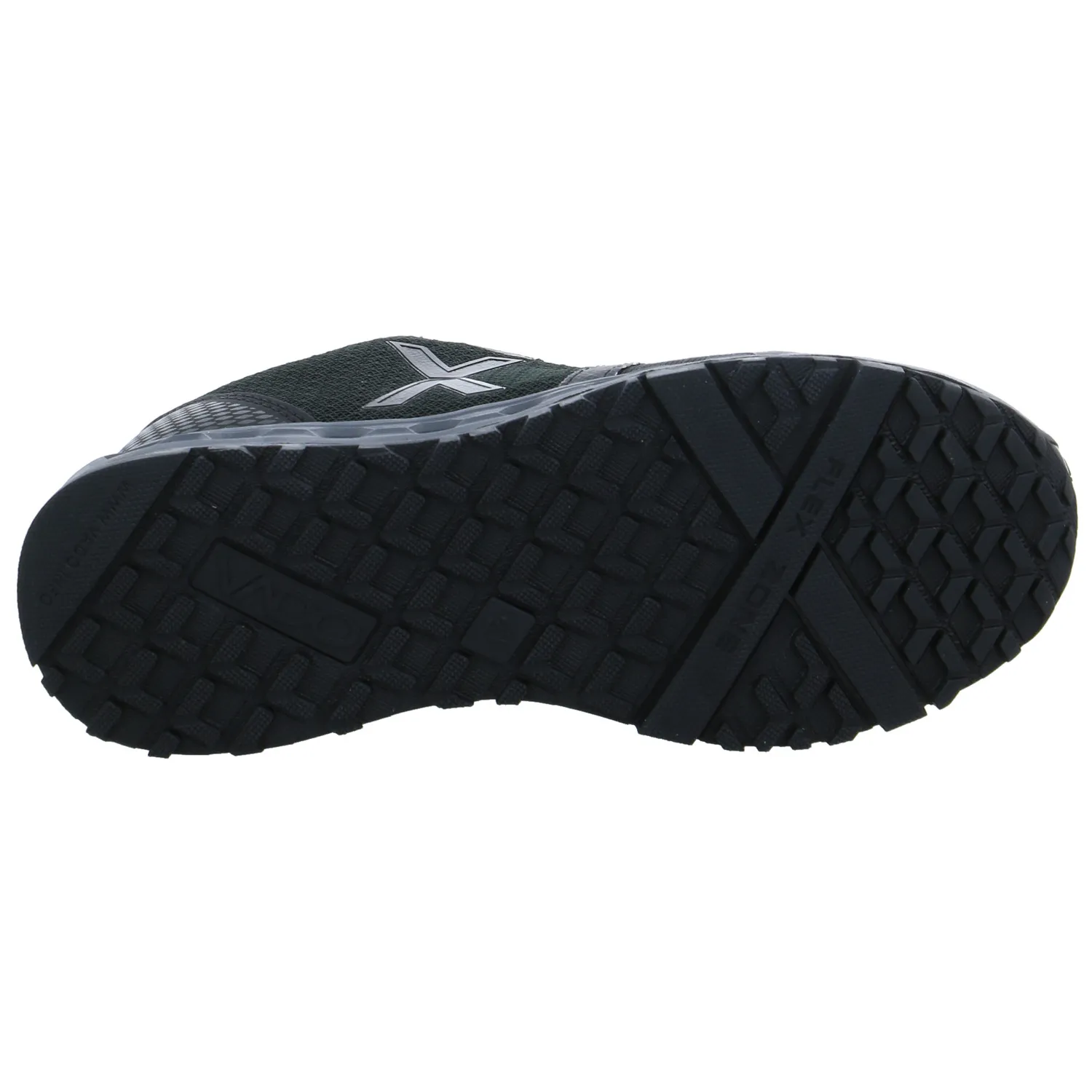 VADO Jugend-Halbschuh Schwarz Textil  Sneaker Outdoor