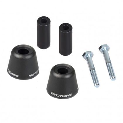 Pare-carter Barracuda Kit roulettes - Noir
