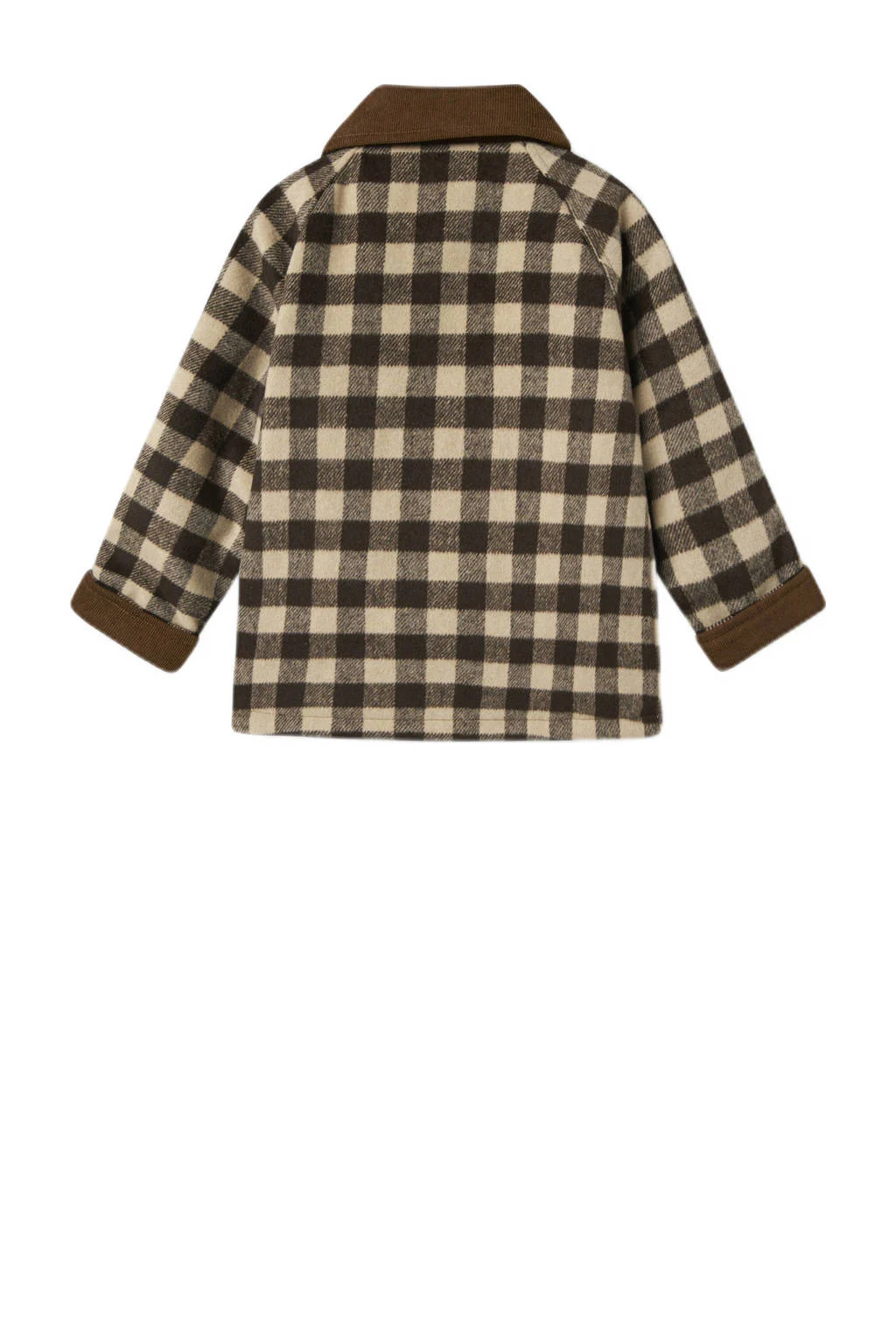 LIL' ATELIER MINI winterjas bruin