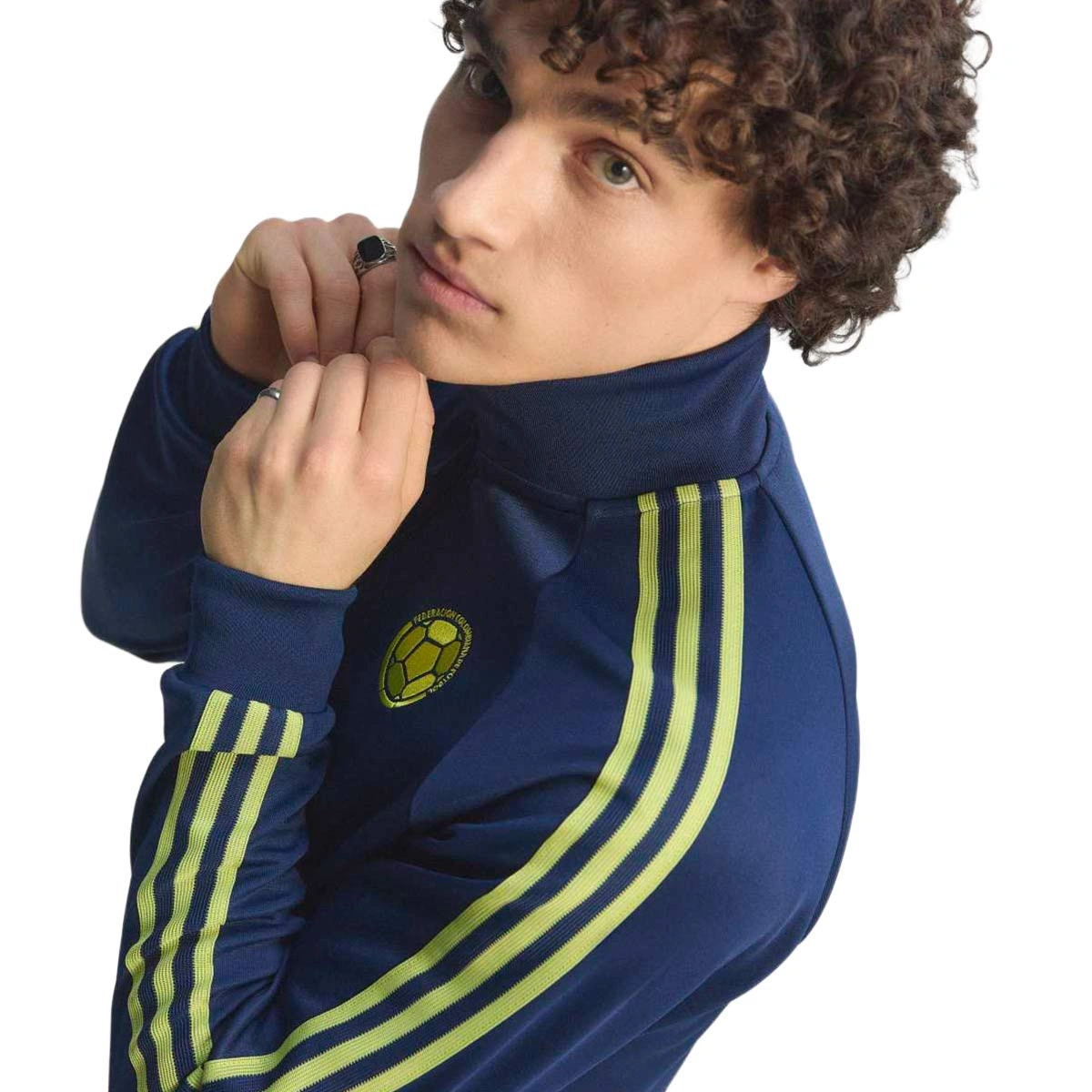 Casaco adidas Colômbia Originals Adicolor Mundial 2026